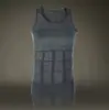 Venda Direta de Fábrica Slim N Lift Exportação Modelador Masculino Corset Corset para Barriga Colete Cor Lisa Atacado