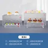 Suporte de Exibição em Acrílico com Design de Ondas d'Água para Mesa de Sobremesas de Restaurante, Suporte de Exibição de Vidro para Pausa para Chá, Suporte de Exibição de Buffet de Sobremesas