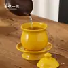 Mesa de Oferenda Doméstica de Cerâmica, Copo de Água Benta para Oferenda a Buda, Xícara de Chá, Taça de Vinho, Conjunto de Copos de Oferenda para Homenagem