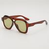 Gafas de sol retro avanzadas Toad Nuevas de Moda Versátiles Doble Puente Gafas de Sol Sesión de Fotos Callejera Viaje Gafas de Sol Protectoras
