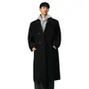 Abrigo de Lana para Hombre 2026 Invierno Nuevo Estilo Coreano Moderno de Gama Alta Holgado Versátil de Longitud Media Ropa para Hombre