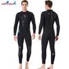 Traje de Neopreno Nuevo Dive&Sail de 3mm para Hombre Traje Húmedo de Una Pieza Cálido Traje de Neopreno de Manga Larga Impermeable Traje de Baño para Snorkel para Mujer