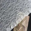 Nuevo Tejido de Encaje 2026 con Malla Irregular de Textura Geométrica para Vestidos, Vestidos de Novia, Bolsos y Ropa