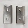 Conector Interno para Tubo Cuadrado Pieza de Fijación Hebilla de Fijación Incorporada en Forma de U Sin Soldadura Accesorios 1520X25X30X40X50X60