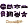 2026 Decorações de Festa da Temporada de Formatura da Amazon Enfeites Pendurados Grad Cerimônia de Formatura Pingente Decorativo Etiqueta