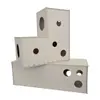 Túnel de Fieltro Personalizado al por Mayor Nido para Gato Mascota Plegable Caja de Juguete Portátil con Campana Tablero de Fieltro Resistente a los Arañazos