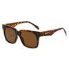 Nuevas gafas de sol cuadradas de moda transfronteriza, gafas de sol para PC para damas, gafas europeas y americanas multicolor, gafas de sol al por mayor