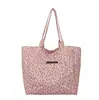 Bolso Tote de Lujo con Estampado de Leopardo para Mujer 2025 Otoño Nuevo Estilo Estilo Perezoso Ligero Estilo Extranjero Casual Bolso de Hombro para Axila
