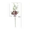 Flor artificial ramo alto fruta rica azevinho fruto baga vermelha casa casamento decoração ornamentos Ano Novo flor atacado baga
