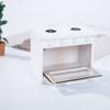 Ins Nordic Mini Kitchen Play House Toy Simulation Kitchen Doll House Fogão a Gás diy Modelo Miniatura