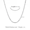 Corrente de caixa de aço inoxidável corrente ondulada de água feminina ouro e aço bicolor opcional 45 5cm pulseira DIY feita à mão corrente clavicular