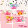 Decoración para Funda de Teléfono Móvil, Accesorios de Resina con Pegamento, Materiales, Accesorios para el Cabello para Niños, Accesorios DIY de Flores y Mariposas, Venta Directa de Fábrica