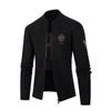 Cardigã Masculino Tricotado Venda Quente Transfronteiriça Casaco Design de Moda Confortável Combina com Tudo Top Masculino da Moda