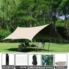Toldo de Camping Sombrilla Tienda Impermeable Portátil Protección Solar Venta al por Mayor Camping Exterior Tamaño Grande Patio Oscurecimiento