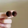 Brincos de Bola Coloridos com Floco para Mulheres 2025 Novos Acessórios Retrô Brincos Outono e Inverno Brincos de Alta Qualidade Estilo Hong Kong