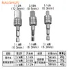 Adaptador de Conversão para Chave de Impacto Haste Sextavada para Conector Quadrado Haste de Extensão Haste de Extensão para Furadeira Elétrica Junta Universal