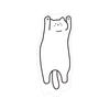 Tapete de Caxemira Gato Alienígena Desenho Animado Fofo para Casa Quarto Mesinha de Cabeceira Tapete Decorativo Tatami Tapete para Bay Window