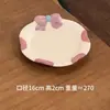 Cuencos y Platos de Cerámica Hoshino Florales Estética de Alto Valor Vajilla Famosa en Internet Cuencos Domésticos Lindos Platos para Ensalada Tazas para Desayuno