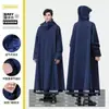Impermeable Personalizado para Vehículo Eléctrico, Poncho de Lluvia Grueso Largo de Cuerpo Completo para Lluvia Fuerte, Adecuado para Hombres y Mujeres, Modelo Nuevo para Ciclismo al Aire Libre
