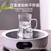 Taza Gruesa de Vidrio de Borosilicato para Beber con Asa Taza de Té para Oficina Taza de Té Verde Taza de Regalo Taza de Leche