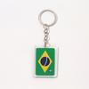 Llavero acrílico creativo de Inglaterra con colgante de llavero acrílico de recuerdo de la Copa Mundial de Fútbol