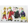 Teatro de Sombras Marionetas de Shaanxi Marionetas Hechas a Mano Bricolaje Teatro de Sombras con Varillas de Cuero para Teatro de Sombras de Jardín de Infancia