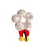 Anillo para el cabello con forma de trasero de Mickey, libro rojo para montar, explosiones, onda roja, lunares, lindos accesorios de peluche para el cabello, anillo para el cabello con forma de intestino grueso, cuerda para el cabello