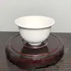 Tazas Maestro Lisas de Imitación Hechas a Mano, Tamaño Grande, Tazas de Cata, Varios Tipos de Tazas, Vasos para Agua, Tazas de Té, Color Bajo Esmalte, Arcilla Blanca de Alta Calidad