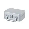 Caja de Herramientas Portátil Pequeña de Aleación de Aluminio Caja de Exhibición de Equipos para Instrumentos Caja de Almacenamiento de Joyería y Relojes de Aleación de Aluminio-Magnesio