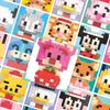 Compatible con Bloques de Construcción de Micropartículas Lego Muñecos de Dibujos Animados Educativos para Niños Ensamblaje Escritorio Celebridad de Internet Puesto Callejero Juguetes al por Mayor