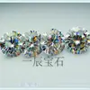 Fabricante de Pedras Preciosas de Wuzhou Rodada Branca Aaaaa Zircônia Pedras Soltas Pedras Preciosas Artificiais Diamantes Soltos Lote de Diamantes Soviéticos