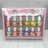 Comercio Exterior Kapibara Esmalte de Uñas Estéreo Budista Linda Mascota Delfín Cachorro Esmalte de Uñas a Base de Agua Desprendible Premios de Regalo