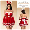 Comercio Exterior Xianyi Transfronterizo Navidad-Temática Lencería Sexy Uniforme de Cosplay de Chica Conejo Atuendo Divertido Seductor que Mejora el Estado de Ánimo S3