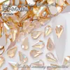 6*10mm Fondo Plano Semilla de Melón Serie Flash Cristal de Vid Diamante Joyería para Uñas Arte de Uñas Usable por Celebridades de Internet Diamante al por Mayor