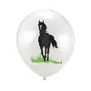 Decoración de Fiesta Temática de Caballos Transfronteriza, Globos de Carreras de Caballos Salvajes, Globos de Arreglo Temáticos de Vaquero, Globos de Látex al por Mayor