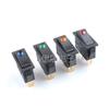Interruptor tipo barco con ojo de gato Interruptor tipo barco 12V KCD4/3/1 Interruptor tipo barco con ojo de gato