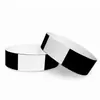 Pulseras Desechables de Papel Sintético, Antifalsificación, Impermeables, Resistentes al Desvanecimiento, Bandas de Identificación para Entrada, Disponibles en Stock, Personalizables, Portátiles
