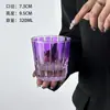 Copo Estrela de Vidro Cristal Edo Kiriko Copo de Uísque Coleção de Presentes para Casa Artesanato de Luxo Leve