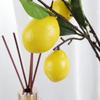 Limón artificial fresco, accesorios de tiro, decoración transfronteriza, flor artificial, decoración floral suave para el hogar, fruta artificial