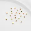 Fuerte retención de color hebilla de cierre de oro de 18k hebilla pulsera DIY hecha a mano collar hebilla accesorios cuenta de posicionamiento hebilla de posicionamiento al por mayor