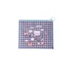 En stock venta al por mayor bolsa EVA esmerilada material escolar bolsa de papelería impermeable bolsa autosellante bolsa de almacenamiento universal para escritorio bolsa con anillo de tracción