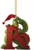 Decoraciones de Letras del Grinch de Amazon Decoraciones Navideñas Adornos para el Árbol de Navidad Decoraciones para Colgar en el Coche Dibujos Animados