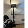 Lámpara de Pie Sala de Estar Dormitorio Mesita de Noche Estudio Sofá Norte Bola de Acero Inoxidable ns Bola de Cuerda Creativa Bola de Acero Lámpara de Mesa Vertical