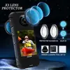 Aplicable para Insta360 X3 Kit Combinado de Estuche Protector Tapa Protectora de Lente Resistente a Rayones