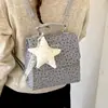 Mochila con estampado floral único, mochila ligera para viajes y para el día a día para mujeres, nueva moda otoño 2026 bolsa para estudiante universitario