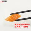 Palillos de aleación al por mayor de fábrica puntiagudos esmerilados palillos de sushi palillos especiales para hotel palillos hexagonales de aleación japoneses y coreanos