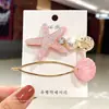 Pinza de Pato Floral Estilo Vacaciones en la Playa para Flequillo, Pinza Lateral, Pasador de Gama Alta, Accesorio para el Cabello para Mujeres