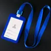 Conjunto de cartões de trabalho de silicone cartão de trabalho crachá de trabalho entrada de funcionários guarda de entrada cartão de ônibus fabricante de cartão cartão cartão com cordão personalização de LOGO