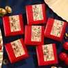Sobres Rojos de Año Nuevo 2026 Año del Caballo Sobre Rojo Creativo Bolsita Roja de Festival de Primavera Bolsa Roja para Dinero de la Suerte de Año Nuevo Venta al por Mayor Personalización de Alta Gama