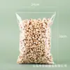 Bolsa de Polipropileno Transparente con Cierre Zip para Té de Frutas y Té de Flores, Bolsa Sellada Engrosada, Bolsa Pequeña para Muestras de Alimentos Saludables